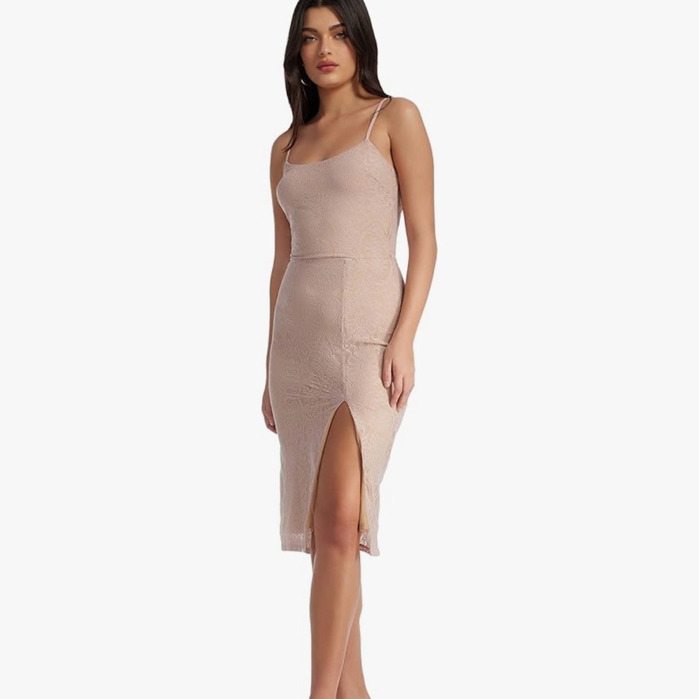 Dress the Population NWT Women's Zahra Sheath Midi Dress Sz XXL